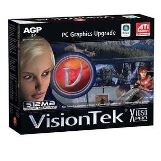 VisionTek Radeon X1650 PRO 512MB AGP (900125) by VisionTek
