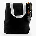Lot of 12 Black Canvas Tote Bag Shopping Crafts Favors