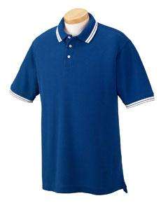 Chestnut Hill Mens Tipped Performance Piqué Polo CH113  