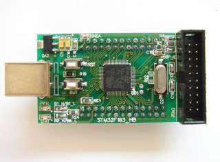 STM32 STM32F103RBT6 Cortex M3 head. board 128k JTAG USB  