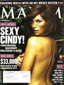 Maxim 12/05 Cindy Crawford/April Scott/Layla Kayleigh/Usher/Guys Gone 