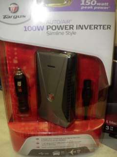 Targus APV10US 100 Watt Slim Line Mobile Inverter R$72  