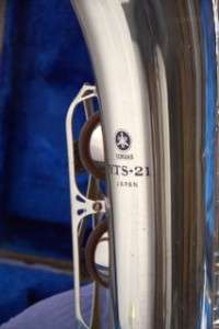 Vintage YAMAHA YTS 21 Tenor Saxophone NEW PADS CORK + Silver Selmer 