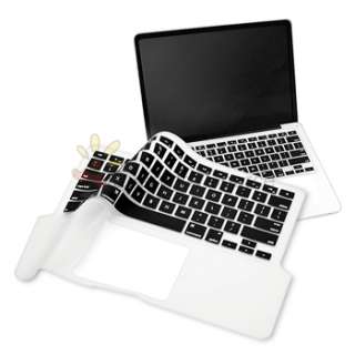   Keyboard Skin+Rubberized Case Cover For Macbook Pro 13 inch 13.3