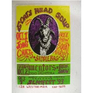  The Mentors Goats Head Soup Handbill Poster Everything 