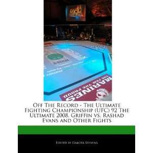 Ultimate Fighting Championship (UFC) 92 The Ultimate 2008, Griffin vs 