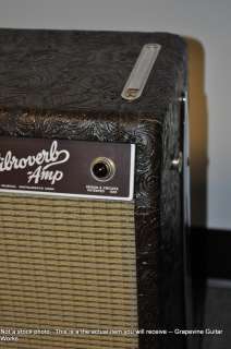 Fender USA 1963 Vibroverb Reissue Tube Amp Very Modded  