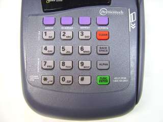 VeriFone Omni 3200SE Paymentech Point of Sale Credit Card Terminal 