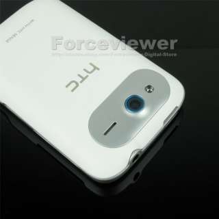   Housing Cover Case For HTC Wildfire S A510e G13 White +Buttons  