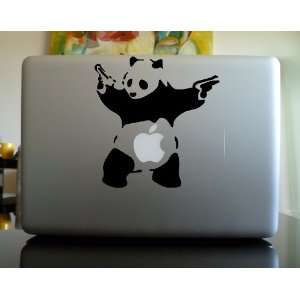  Apple Macbook Vinyl Decal Sticker   Panda Gun Electronics
