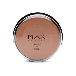 Max Factor Pan Cake Water Activated Makeup, Natural No.2 101 1.7 oz 