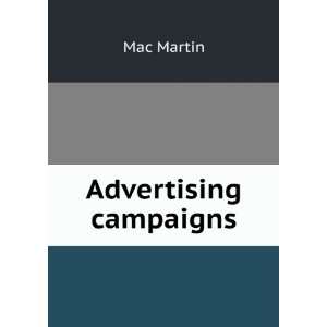  Advertising campaigns Mac Martin Books