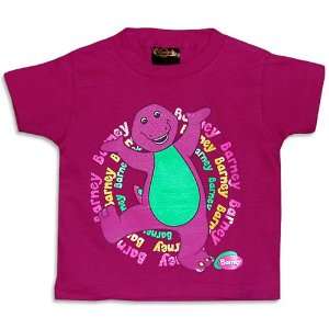  PBS Barney & Friends Clothing Purple Cotton Toddler T 