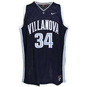  Nike Villanova Wildcats #34 Navy Blue Twilled Basketball 