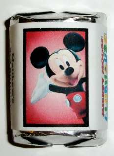 60 MICKEY MOUSE CLUBHOUSE BIRTHDAY PARTY CANDY WRAPPERS  
