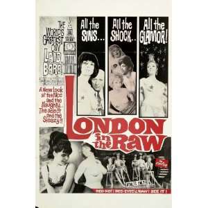 London in the Raw Movie Poster (11 x 17 Inches   28cm x 44cm) (1964 