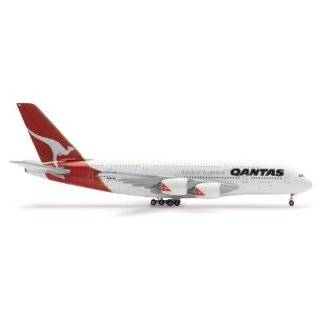 Herpa Qantas A380 800 1/500 Model Airplane