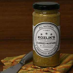 Kozliks Curried Mustard (8.5 ounce)  Grocery & Gourmet 
