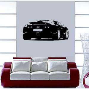  Bugatti Veyron Wall Mural Art Vinyl Decal Sticker / 22 X 