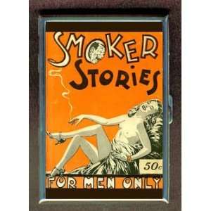 SEXY RETRO PINUP SMOKING ID Holder Cigarette Case or Wallet Made in 
