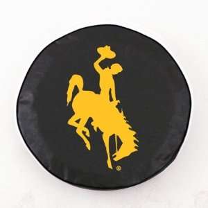  Wyoming Cowboys Tire Cover Color Black, Size Universal 