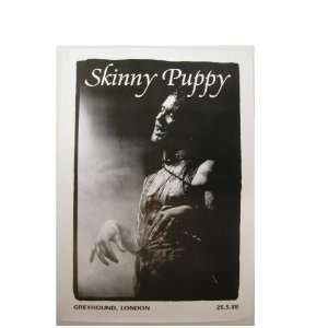  Skinny Puppy Poster Greyhound London
