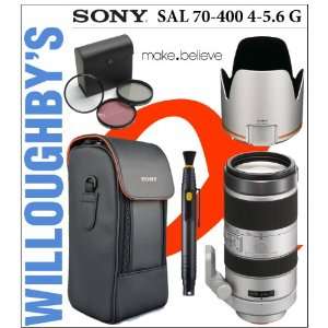  Lens + Sony SH0010 petal lens hood + Sony Lens carrying case + Lens 