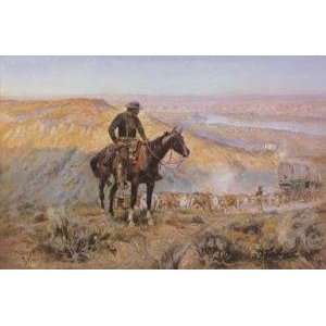  The Wagon Boss artist Charles M. Russell 38x26