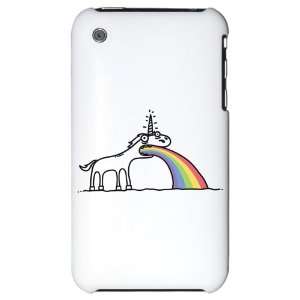  iPhone 3G Hard Case Unicorn Vomiting Rainbow Everything 