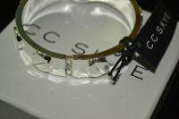 CC SKYE Silver Screw Bangle Bracelet/gift bx NWT  