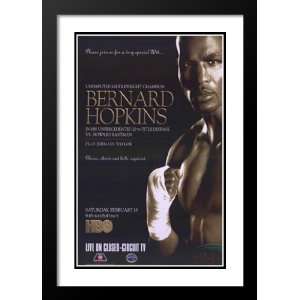 Bernard Hopkins vs Eastman 20x26 Framed and Double Matted Boxing 