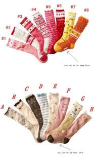 lot pick baby toddler girl knee high socks 15 18cm 4 7T  
