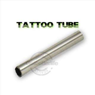 Stainless Steel Tattoo Tube Back Stem Tip Grip Supply  