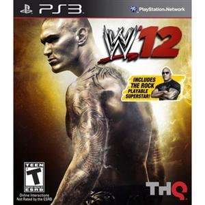  NEW WWE 12 PS3   99335