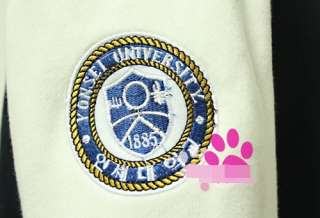 Super Junior Suju Yonsei University Varsity Baseball Uniform Jacket 