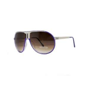   Aviator Uv400 80s Fashion Vintage Retro   Purple 