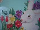 SEES CANDY TIN ~ Bunny & Blooms ~ 