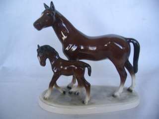 Vintage,1950,Porcelain,Mare and Foal Figurine.Japan  