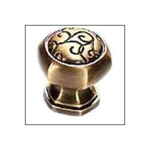 Schaub & Company Forged Solid Brass Round Knob 840 RB Redington Bronze