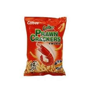 Calbee Prawn Crackers 85G x 4 Grocery & Gourmet Food