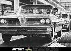 1961 pontiac on assembly line factory photo 