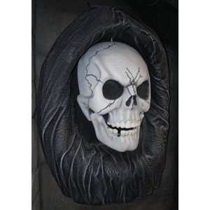  Chattering Grim Reaper Skull Halloween Prop