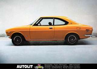 1971 Mazda RX2 Coupe Rotary Factory Photo  