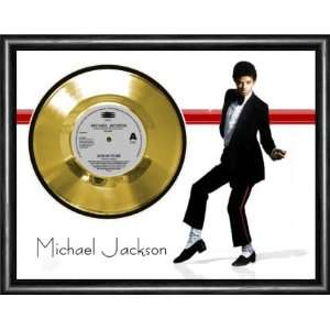  Michael Jackson Give It To Me Framed Gold Record A3 