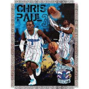  Chris Paul #3 New Orleans Hornets NBA Woven Tapestry Throw 