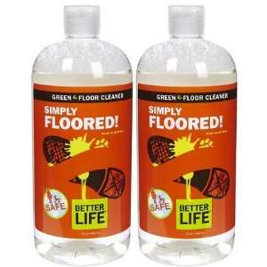Better Life Simply Floored Floor Cleaner, 32 oz 2 ct (Quantity of 3)
