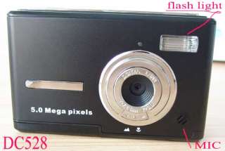 TFT 4X 8MP HD Digital Camera DV DSC DC528 BLACK+2GB SD CARD/Li 