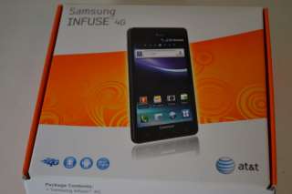 NEW Samsung i997 4G Infuse   16GB   Caviar Black (AT&T) Smartphone 