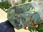 2068g Natural Labradorite Crystal Rough Polished From M