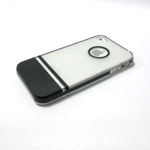FREE Screen Protector with Black Frosted Hard case for iPhone 4/4S 